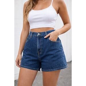 Vintage Levi's Womens Red Tag Relaxed Shorts 550 100% Cotton Mom Jorts High Rise